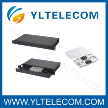 Fiber Optic Patch Panels with Flat Front